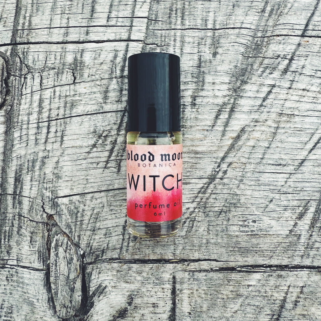 Witch Perfume Oil - Black Musk, Beeswax, Soot, Vanilla Bean, Oud