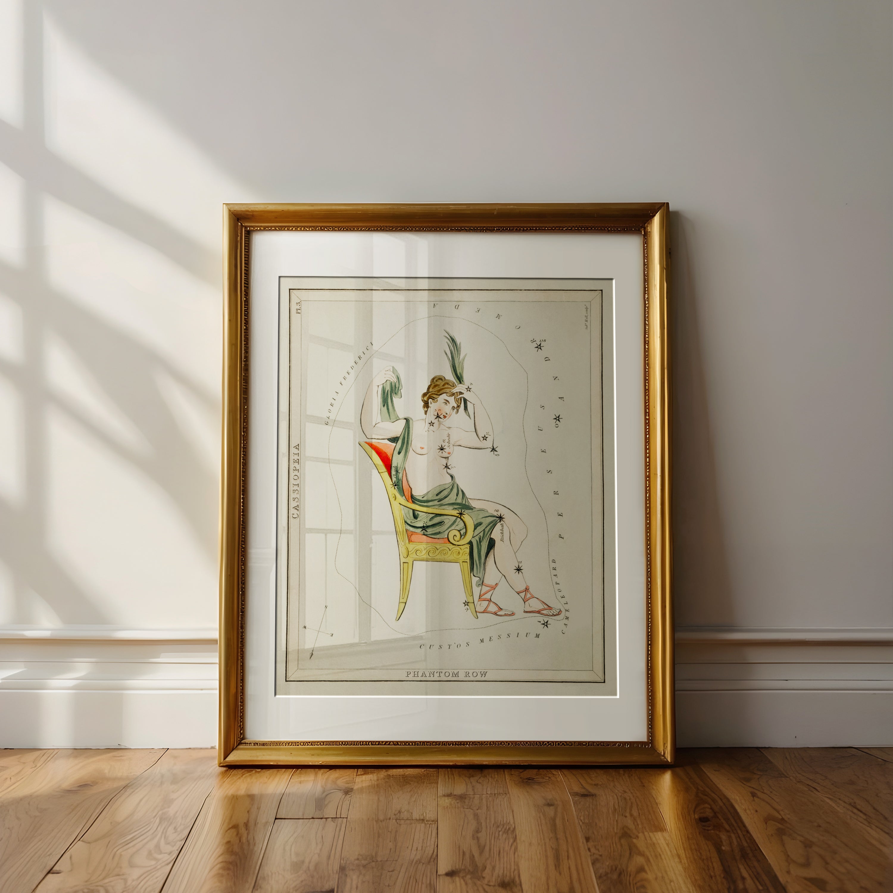 “Cassiopeia Constellation” Goddess Art Print