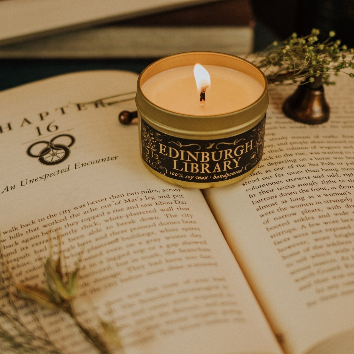 Edinburgh Library Candle