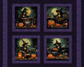 Witches Brew Pillow Panel Cotton Fabric